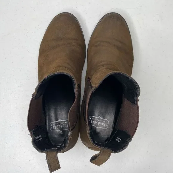 Thursday Boot Company Brown Duchess Chelsea Boots - Picture 9 of 16